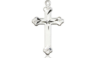 Sterling Silver Cross Medal