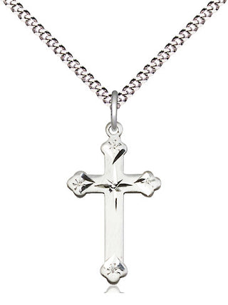 Sterling Silver Cross Medal Religious Jewelry