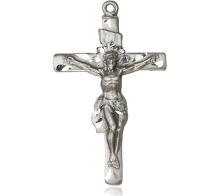 Pewter Crucifix Medal