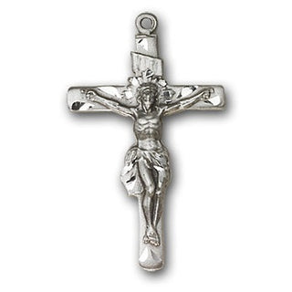 Sterling Silver Crucifix Pendant - NO CHAIN