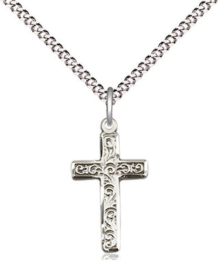 Sterling Silver Cross Medal Religious Jewelry