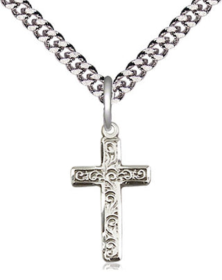 Sterling Silver Cross Medal Religious Jewelry