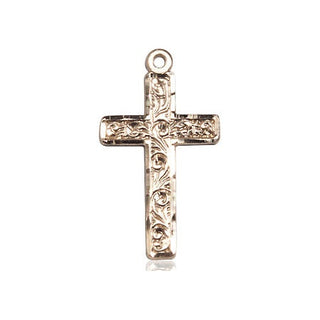 14kt Gold Filled Cross Medal