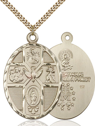Gold-Filled 5-Way / Holy Spirit Pendant