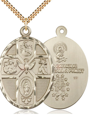 Gold-Filled 5-Way / Holy Spirit Pendant