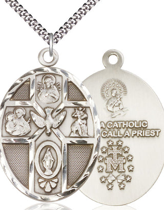 Sterling Silver 5-Way / Holy Spirit Pendant PENDANT ONLY