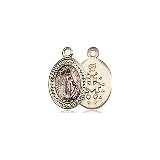 14kt Gold Miraculous Medal