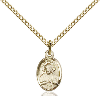 Gold-Filled Scapular Pendant