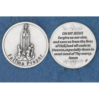 Bulk Italian Token - Fatima Prayer