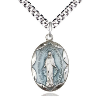 Sterling Silver Miraculous Medal Catholic Jewelry