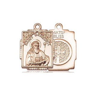 14kt Gold Filled Saint Benedict Medal