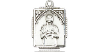 Sterling Silver Saint Kateri Tekakwitha Medal Religious Jewelry Engraved Catholic Saint Jewelry