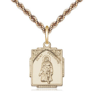 14kt Gold Filled Saint Peregrine Medal Religious Jewelry Engraved Catholic Saint Jewelry