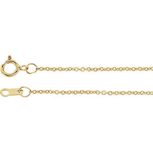 20-inch Polished - 18K Yellow