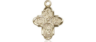 14kt Gold Filled 5-Way Chalice Medal