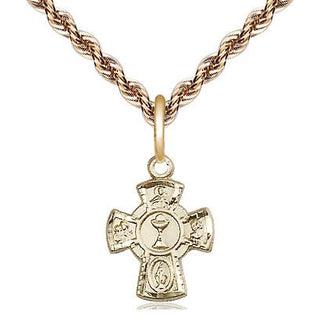 14kt Gold 5-Way / Chalice Medal