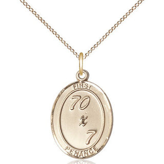 14kt Gold First Penance Medal