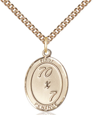 14kt Gold First Penance Medal
