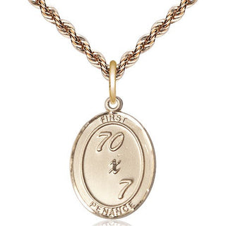 14kt Gold First Penance Medal