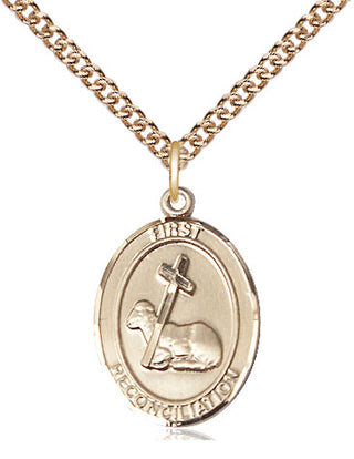 14kt Gold First Reconciliation Medal