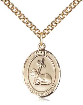 14kt Gold First Reconciliation Medal