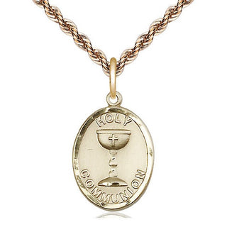14kt Gold Holy Communion Medal