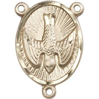 14kt Gold Holy Spirit Rosary Center Rosary Center