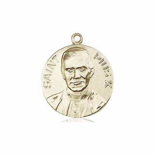 14kt Gold Filled Pope Pius X Medal