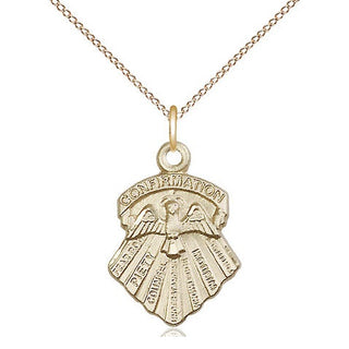 14kt Gold Filled Seven Gifts Medal Religious Jewelry