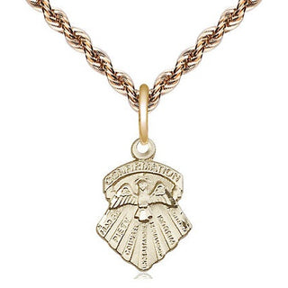 14kt Gold Seven Gifts Medal