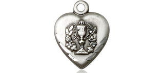 Pewter Heart / Communion Medal