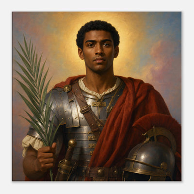 St. Victor Maurus - Devotional Canvas