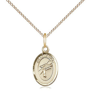 14kt Gold Graduation Medal