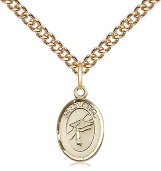 14kt Gold Graduation Medal