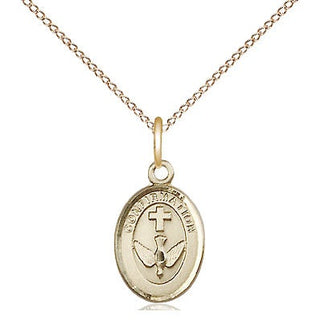 14kt Gold Confirmation Medal