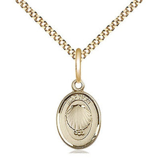 Gold-Filled Baptism Pendant