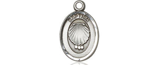 Pewter Baptism Medal
