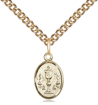14kt Gold Chalice Medal