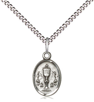 Pewter Chalice Medal Religious and Catholic Jewelry
