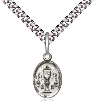 Pewter Chalice Medal Religious and Catholic Jewelry