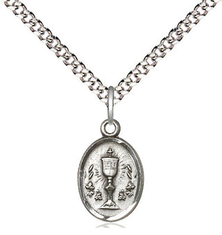 Pewter Chalice Medal Religious and Catholic Jewelry