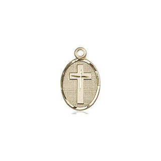 14kt Gold Filled Cross Medal