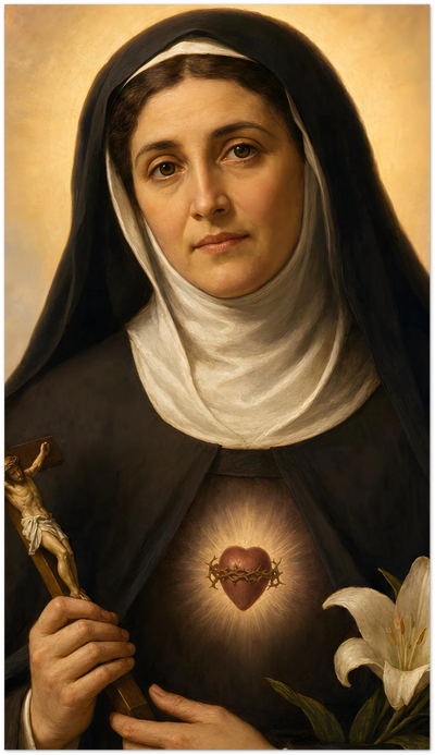 St. Clare of Montefalco Holy Cards