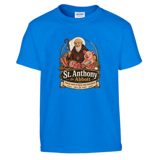 St. Anthony the Abbot 'Patron Saint of Bacon' Kids T-Shirt - view 6