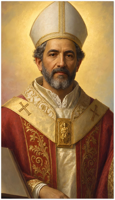St. Leo III Holy Cards
