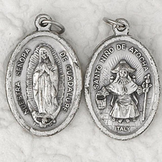 25-Pack - Pendant-LADY OF GUADALUPE/ INFANT OF ATOCHE