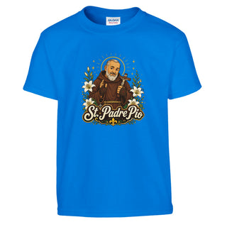 St. Padre Pio Kids T-Shirt - view 11