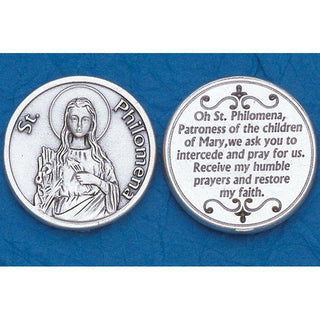Bulk Italian Token - St Philomena
