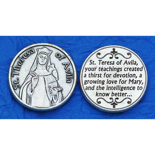 Bulk Saint Teresa of Avila Pocket Token