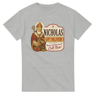 St. Nicholas 'Call Nick!' Gift Delivery T-Shirt - view 5